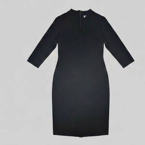 Calvin Klein Black Long Sleeve Dress